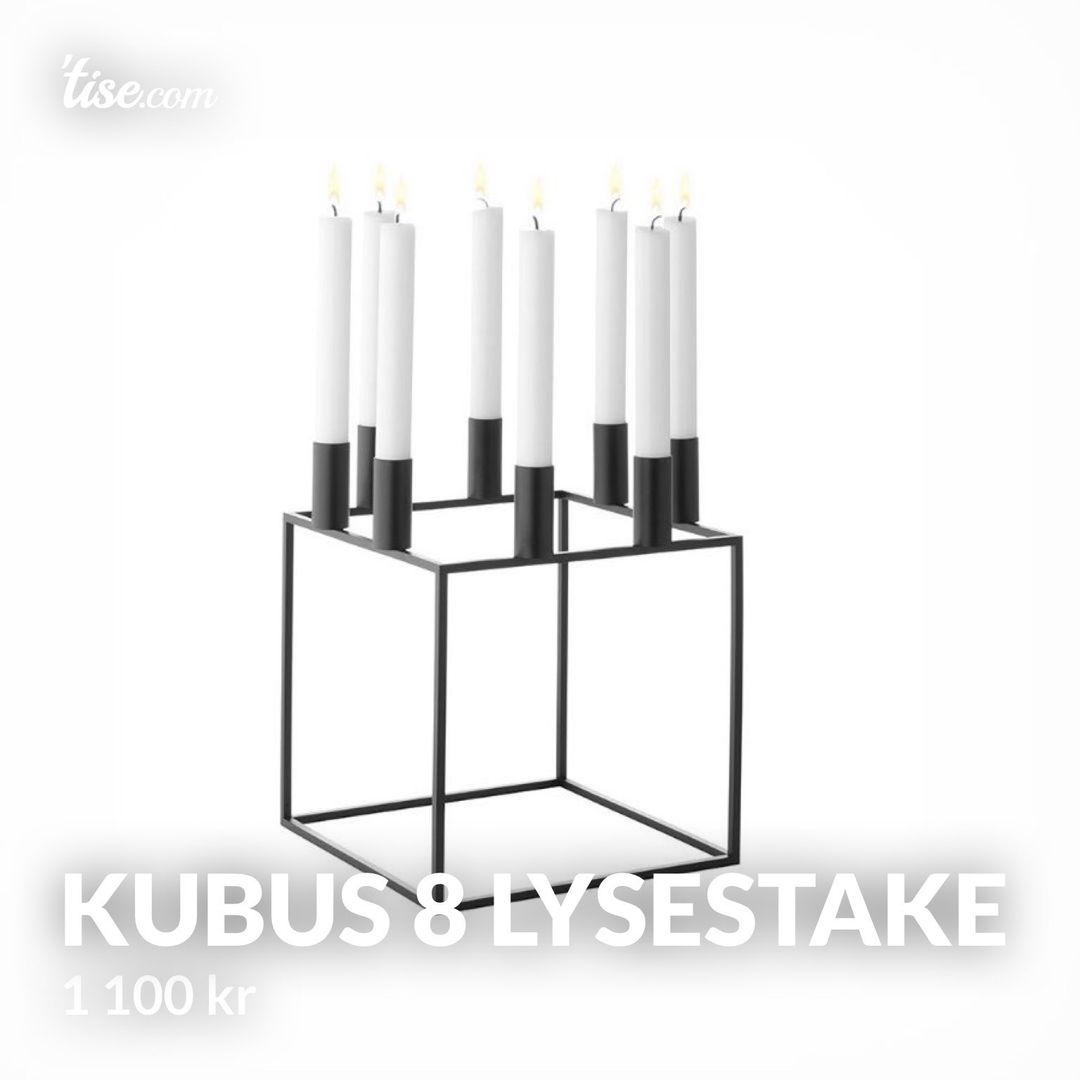 Kubus 8 lysestake