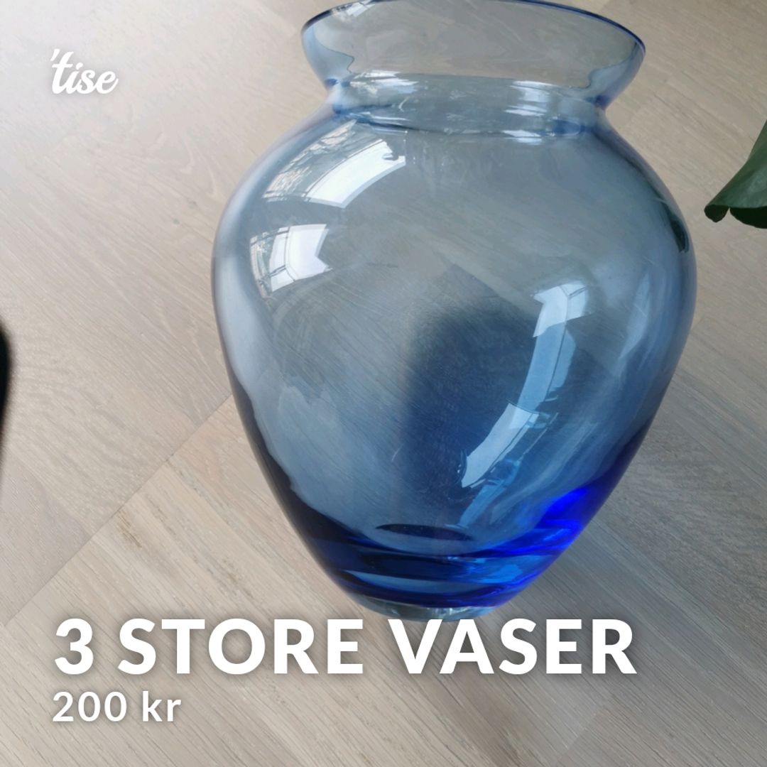 3 store vaser