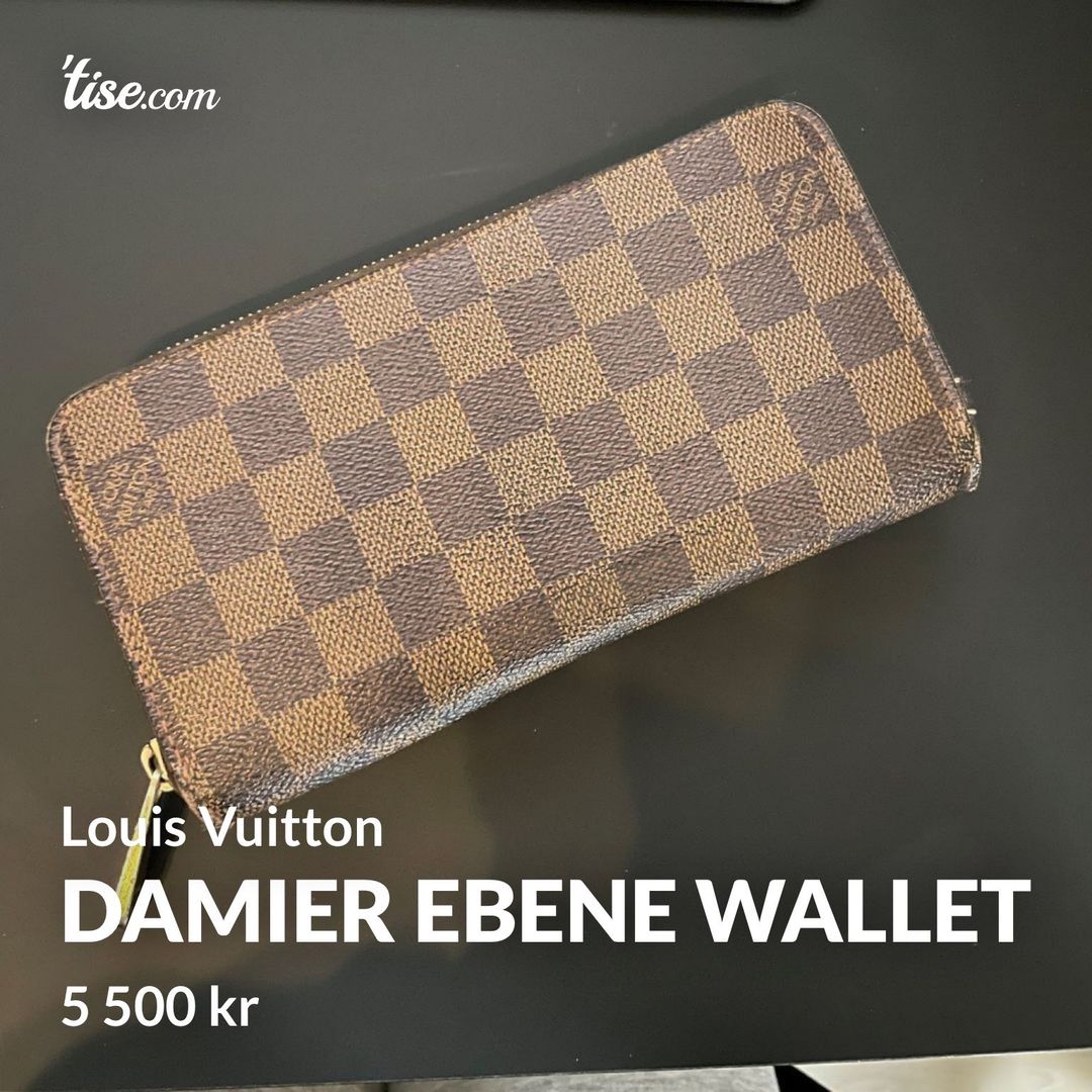 Damier Ebene Wallet