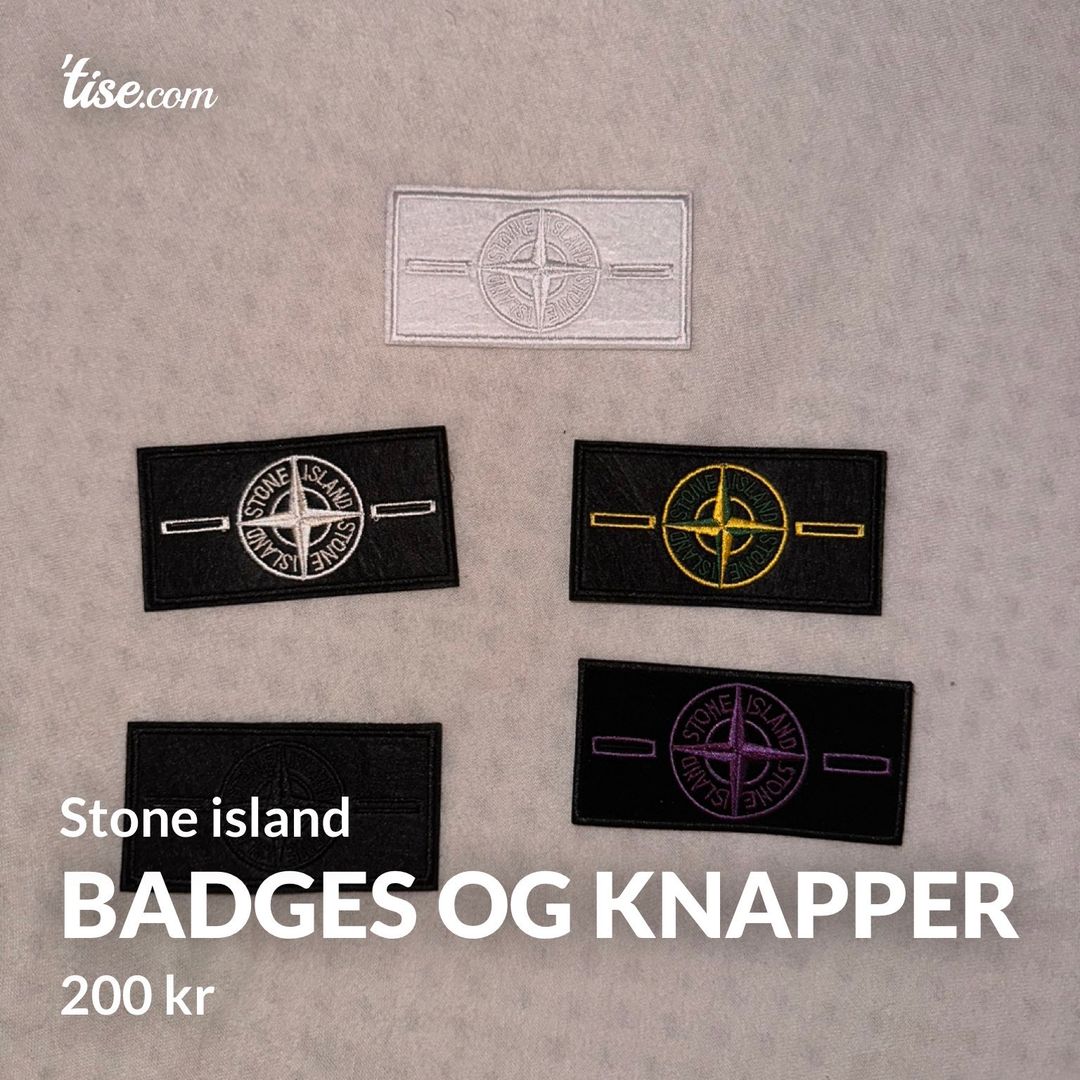 Badges og knapper