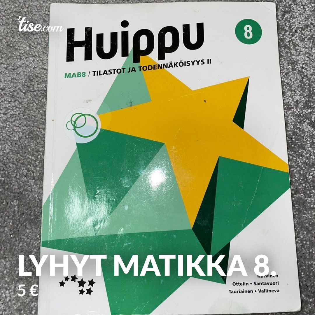 Lyhyt matikka 8