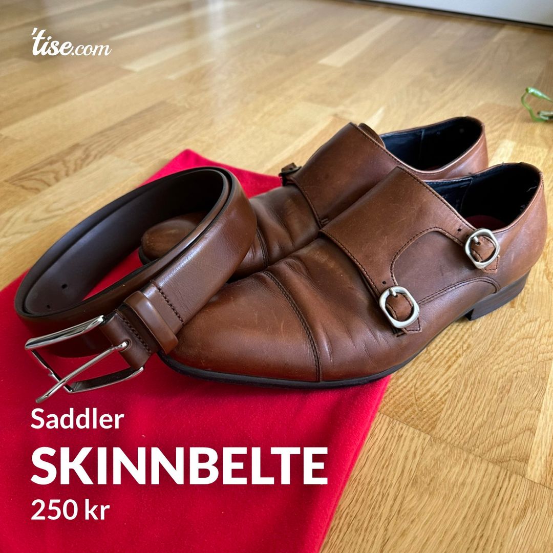 Skinnbelte