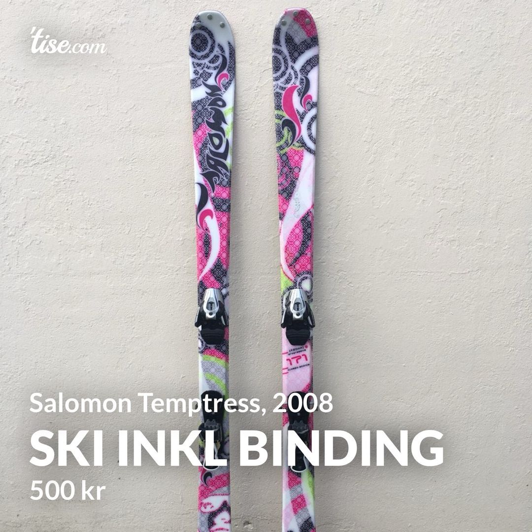 Ski inkl binding