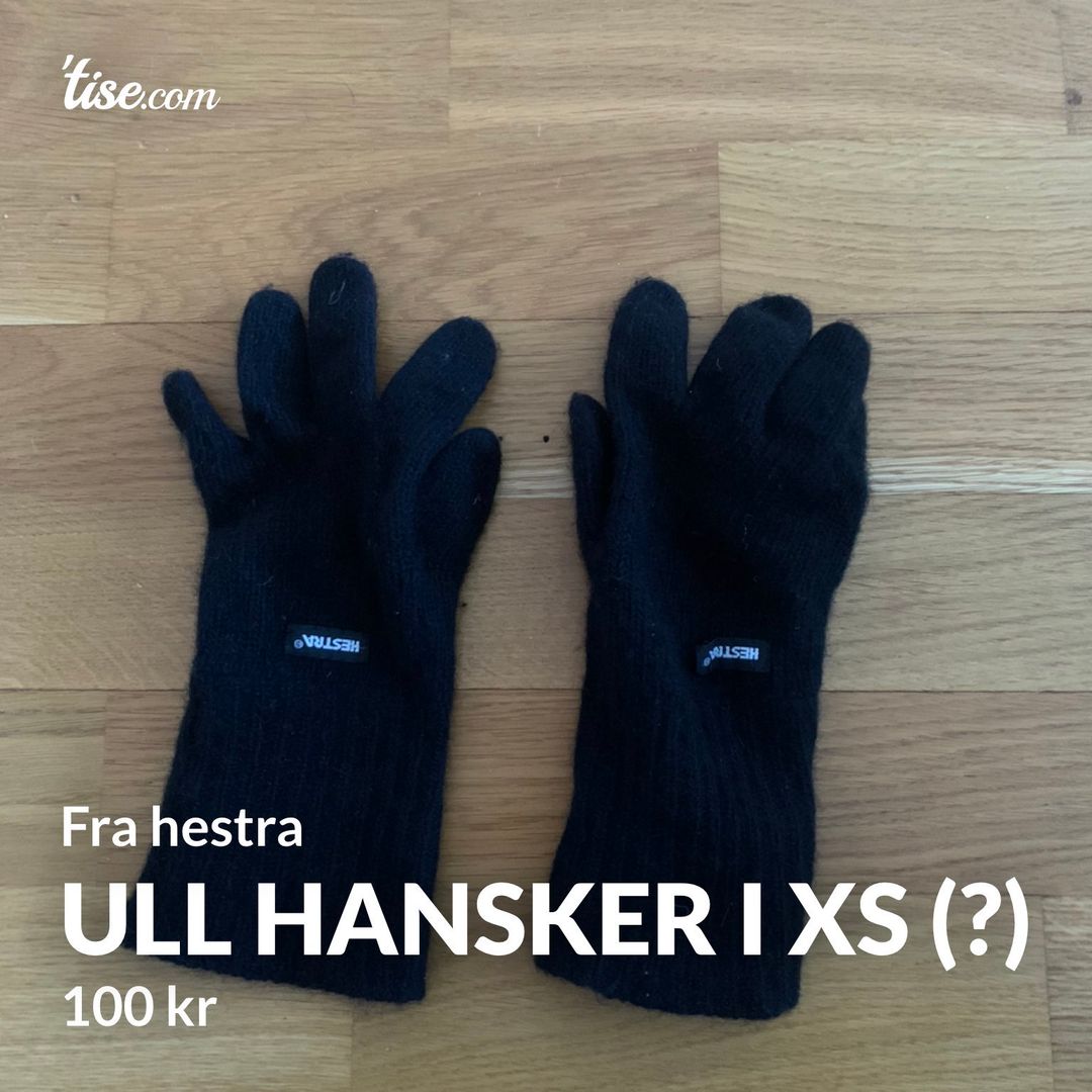 Ull hansker i XS (?)