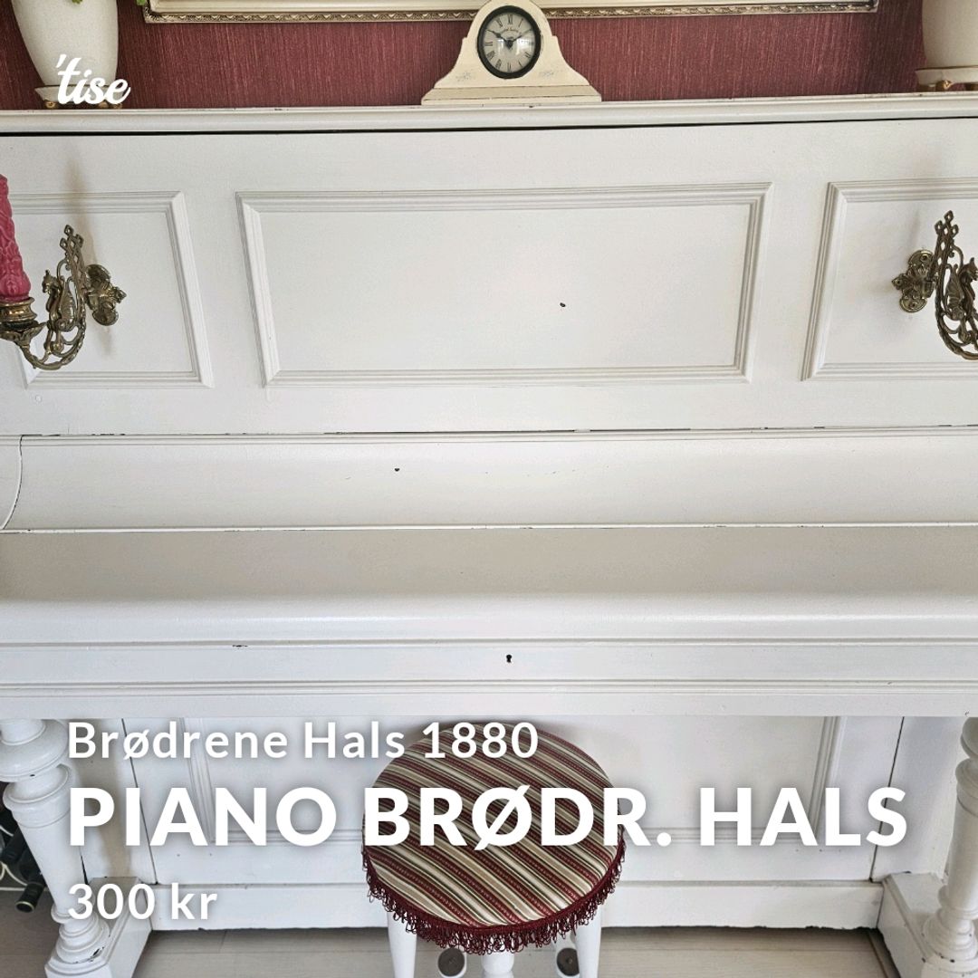 Piano Brødr Hals