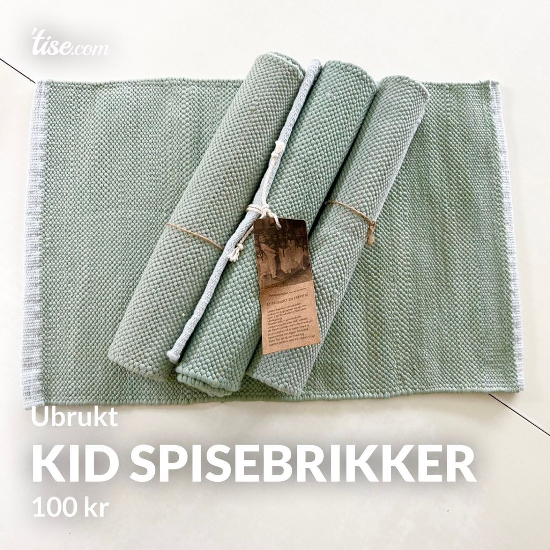 Kid spisebrikker