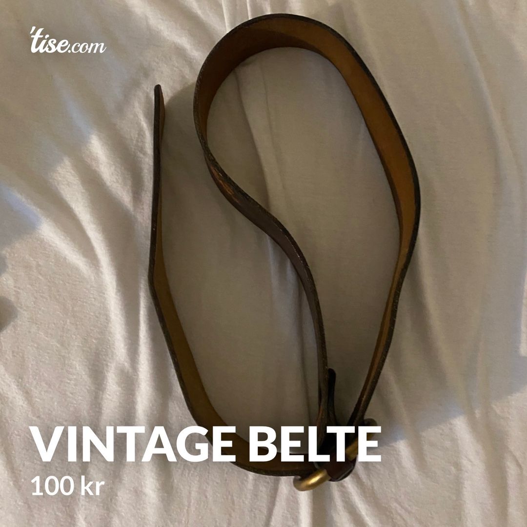 Vintage belte