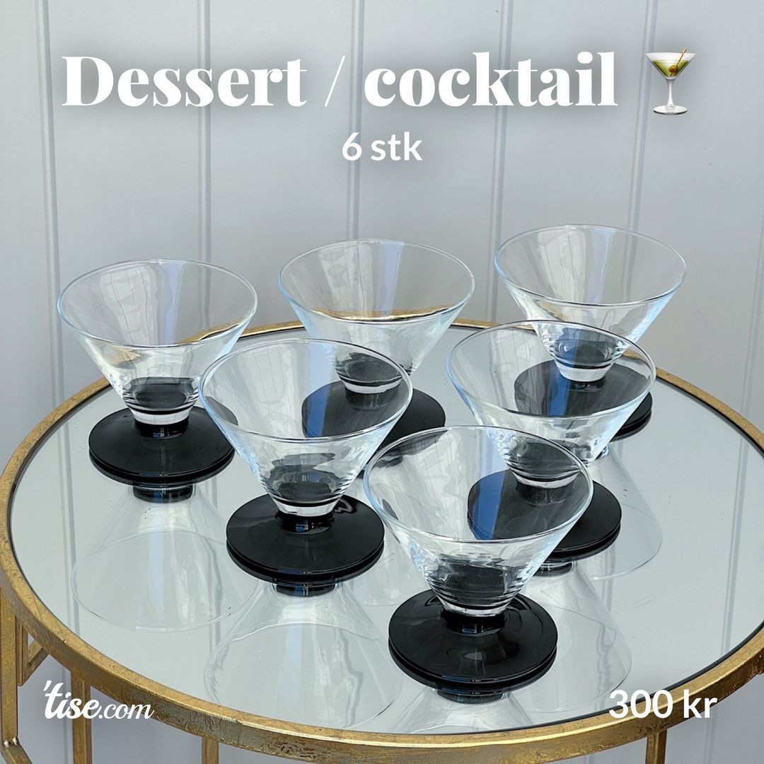 Dessert / cocktail 🍸