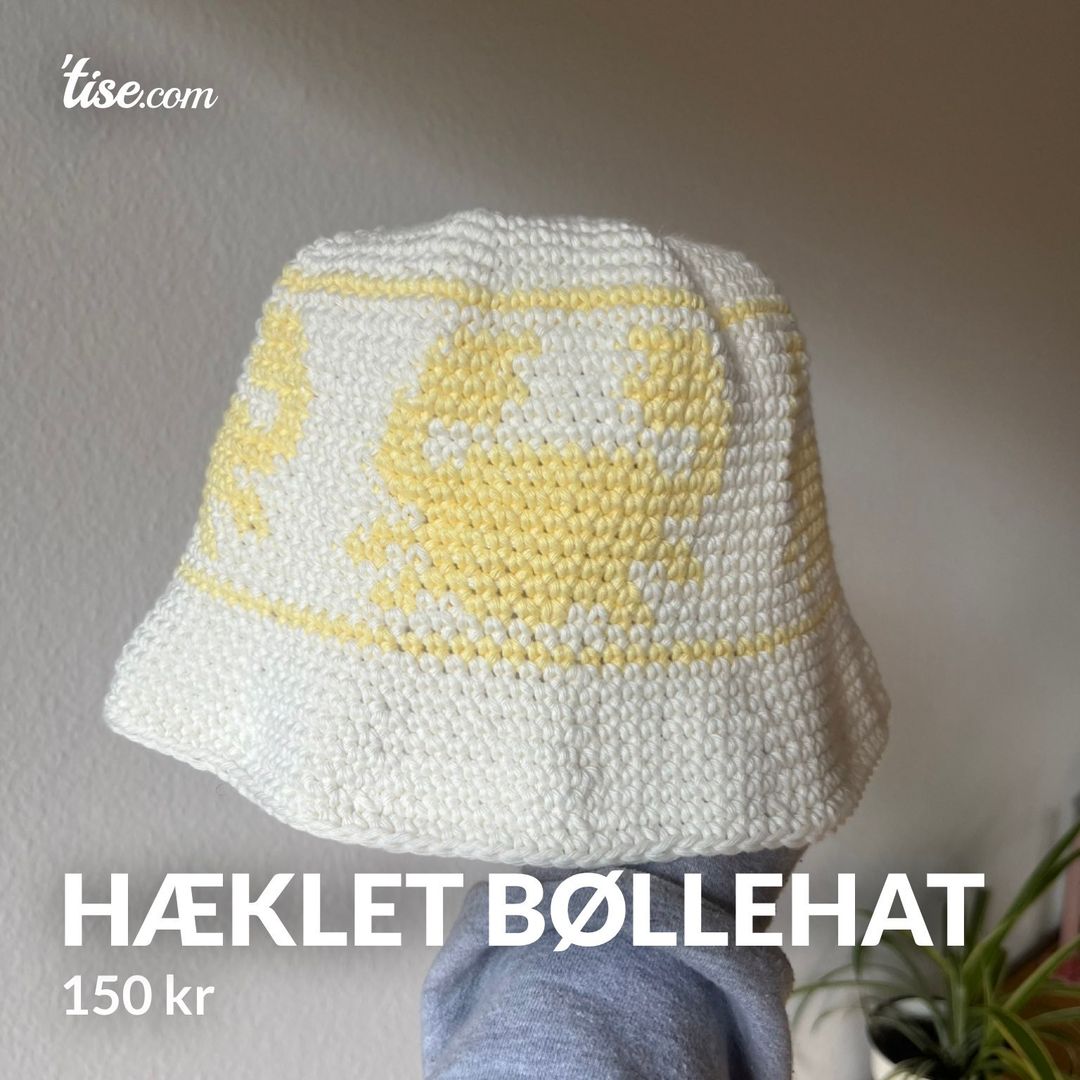 Hæklet bøllehat