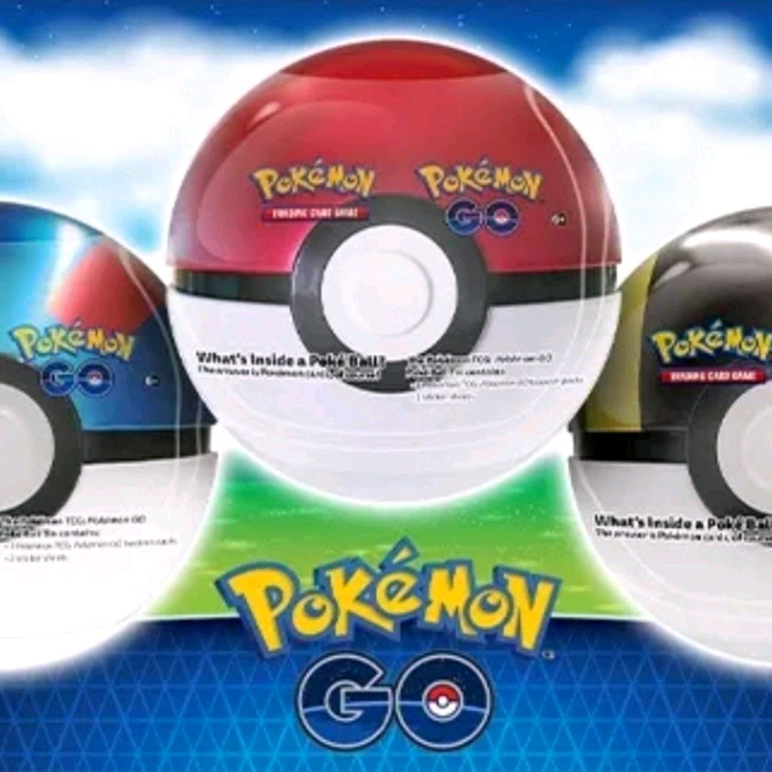 Pokemon GO ball tins