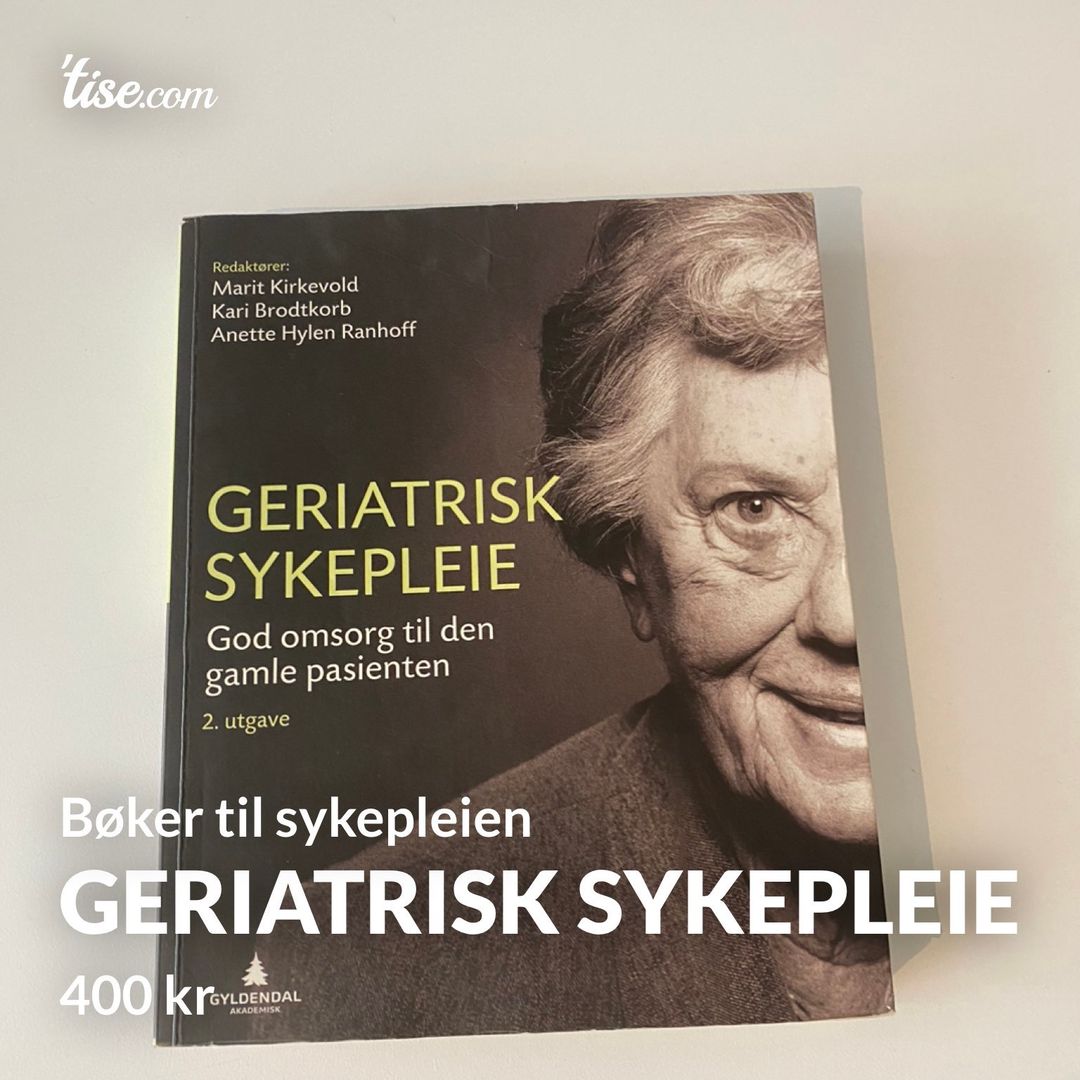 Geriatrisk sykepleie