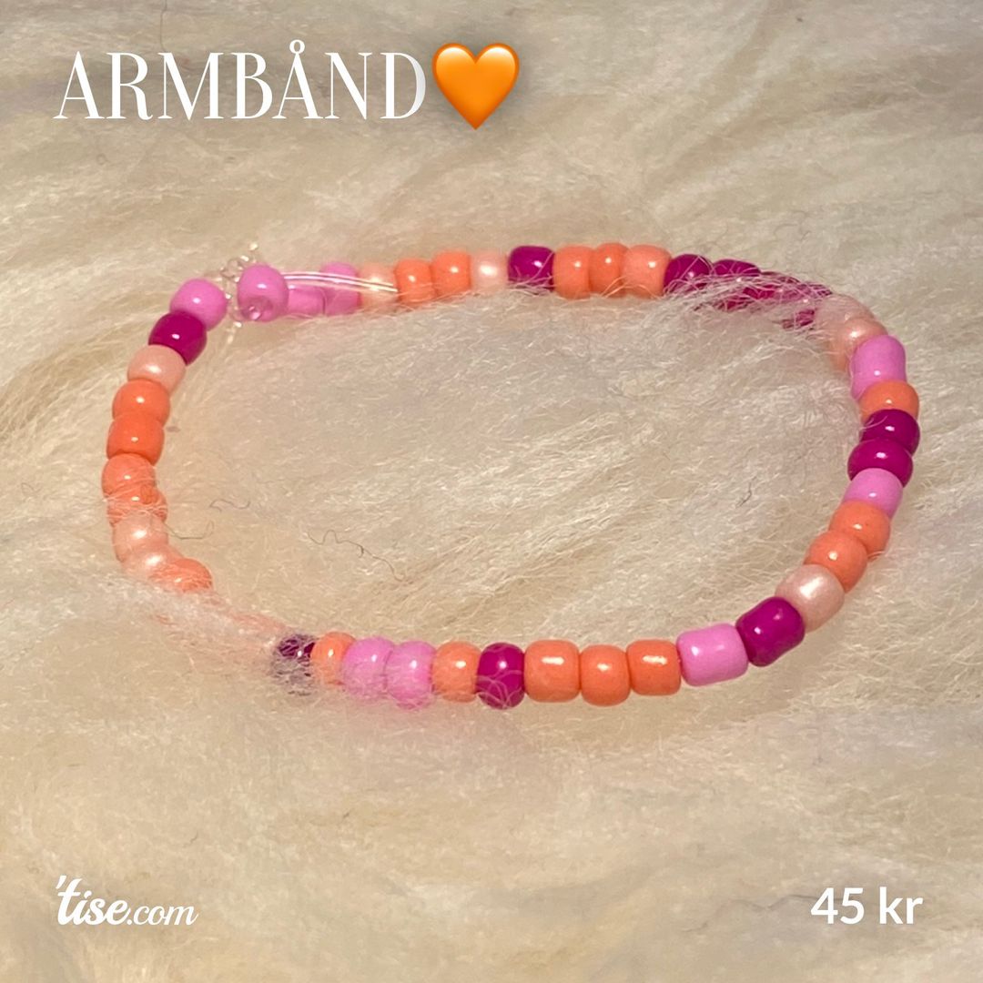 Armbånd🧡