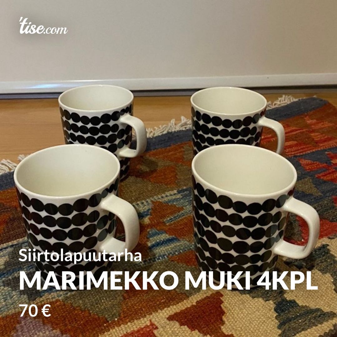 Marimekko muki 4kpl