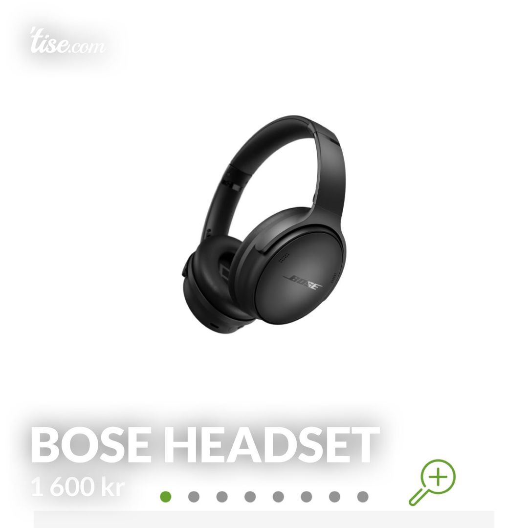 Bose headset