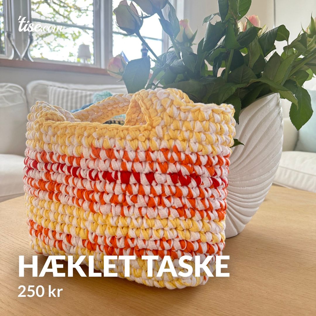 Hæklet taske