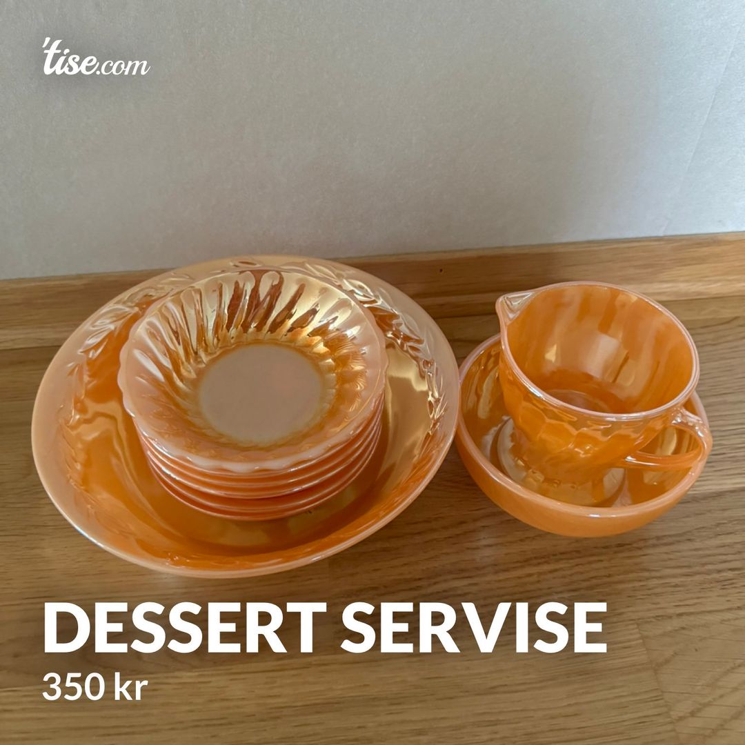 Dessert servise