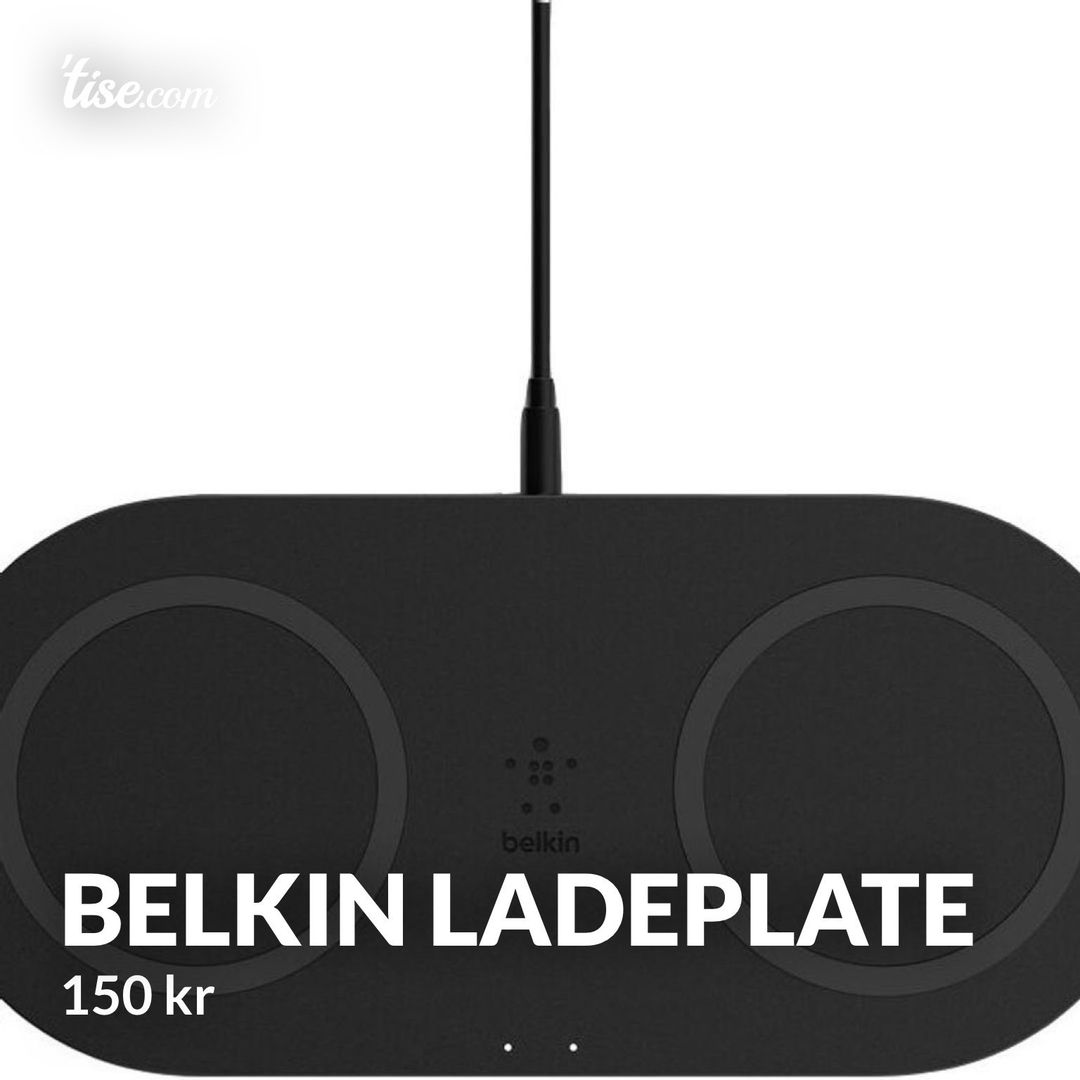 Belkin ladeplate