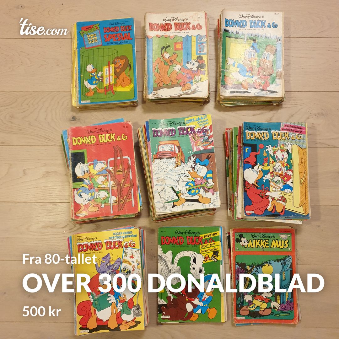 Over 300 Donaldblad