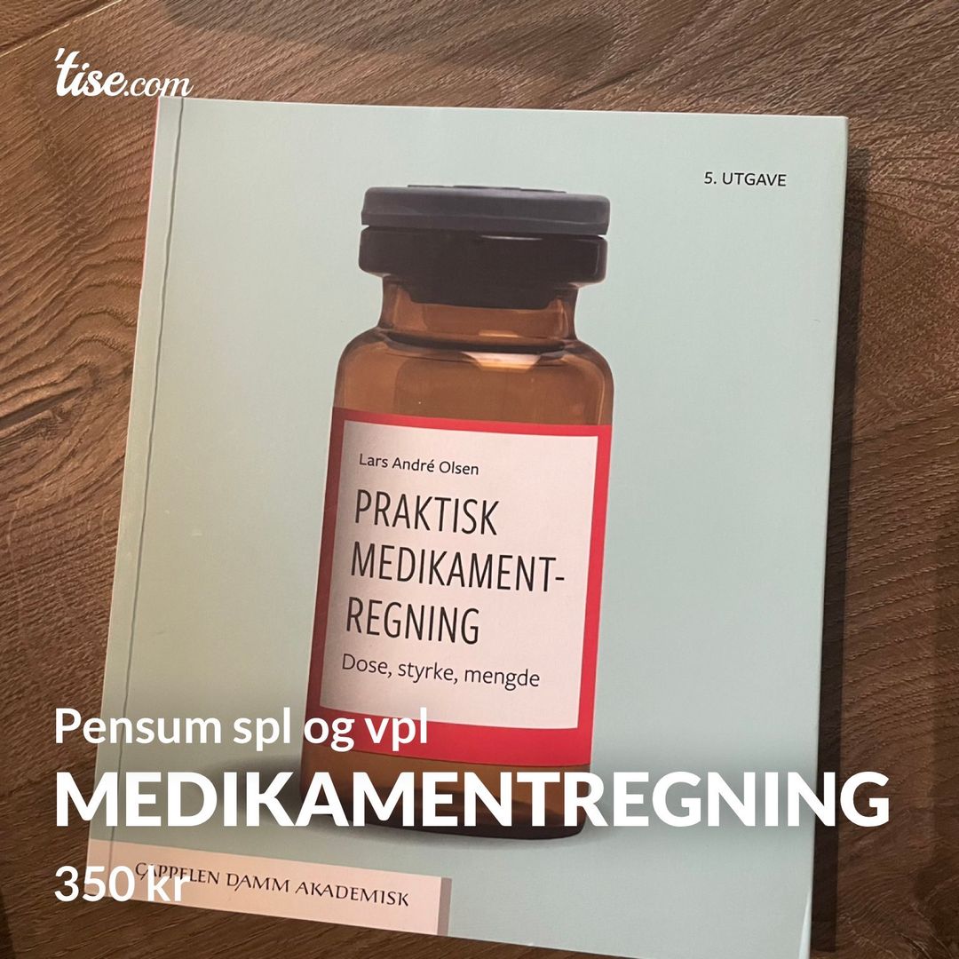 Medikamentregning