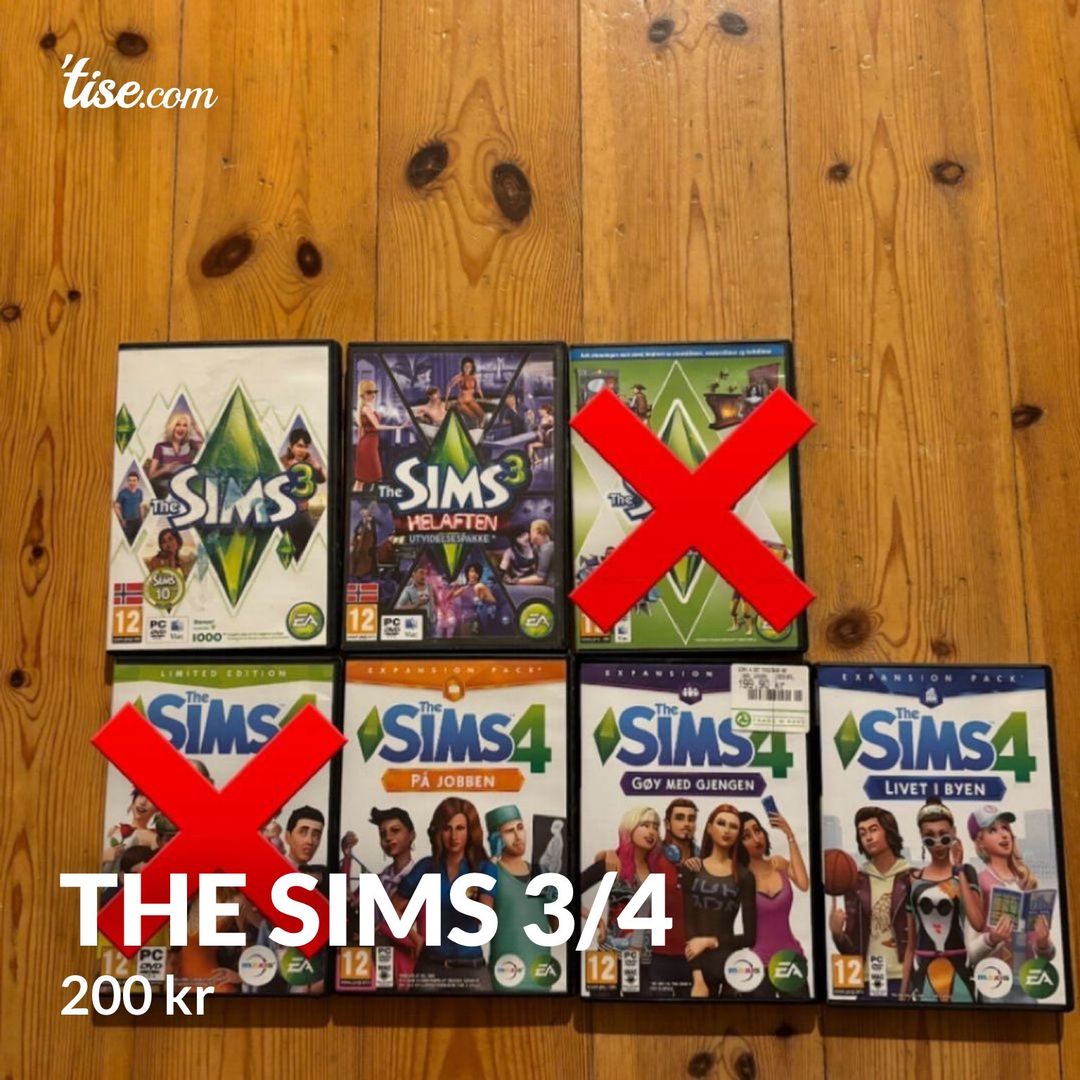 The Sims 3/4