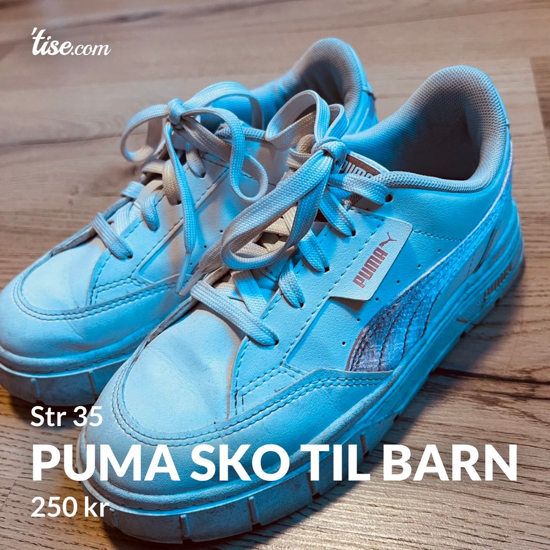 Puma sko til barn