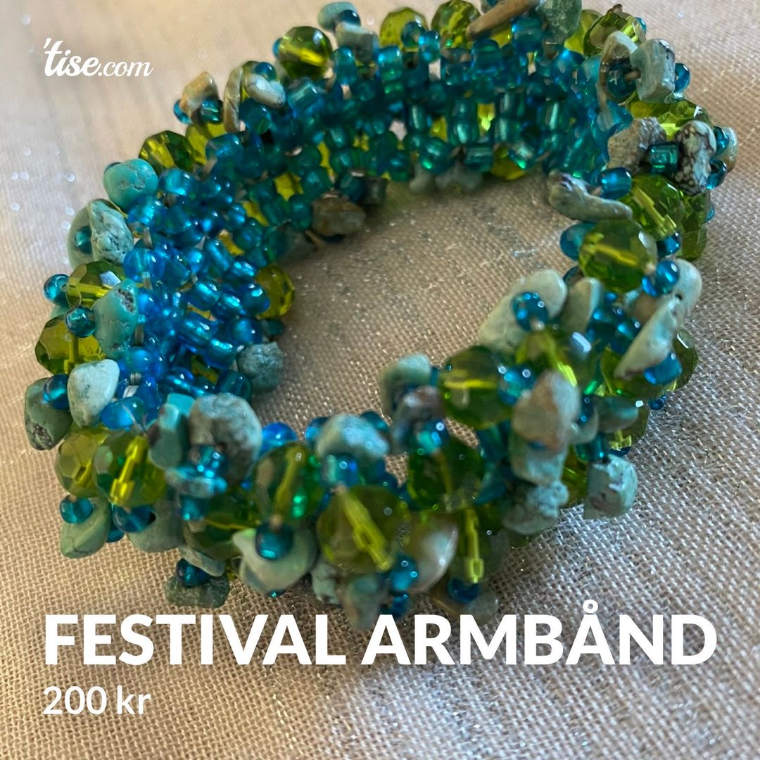 Festival armbånd