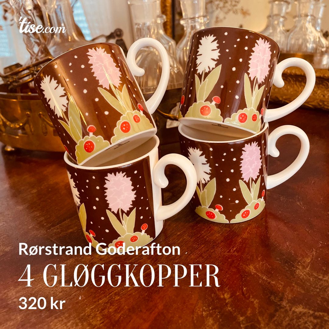 4 gløggkopper