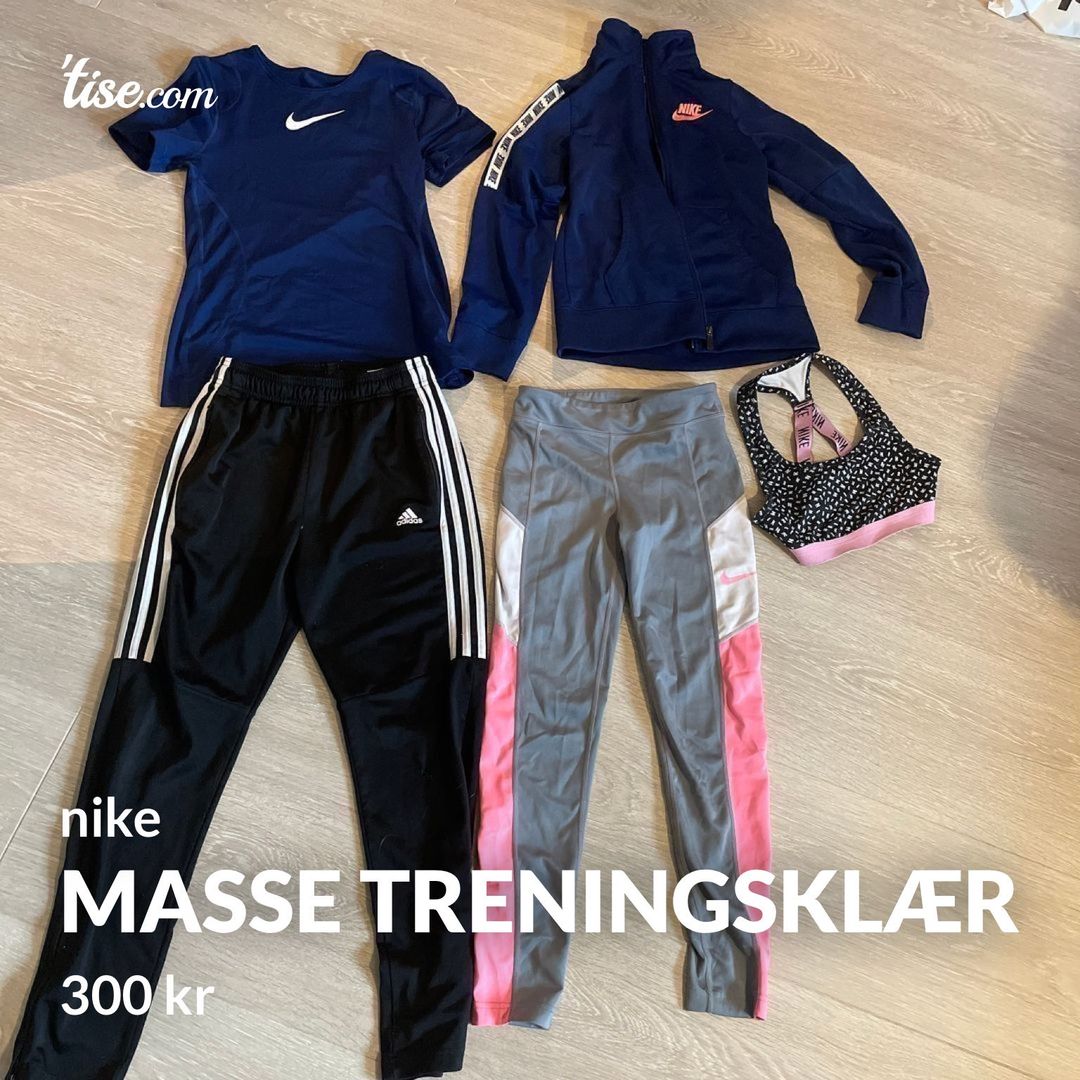 Masse treningsklær