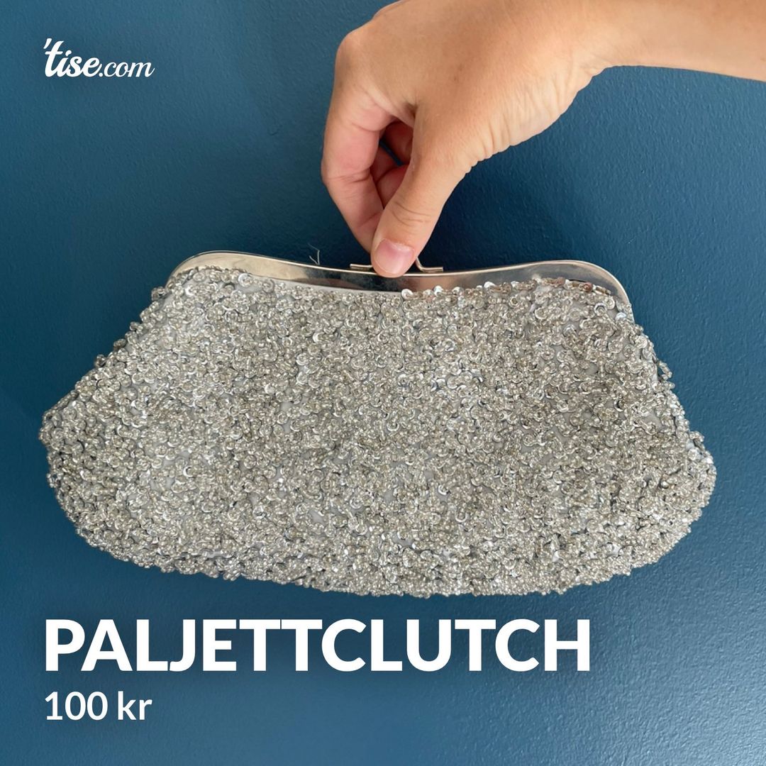 Paljettclutch