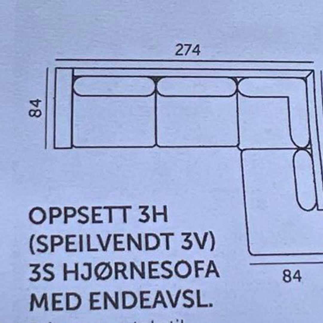 Hjørnesofa