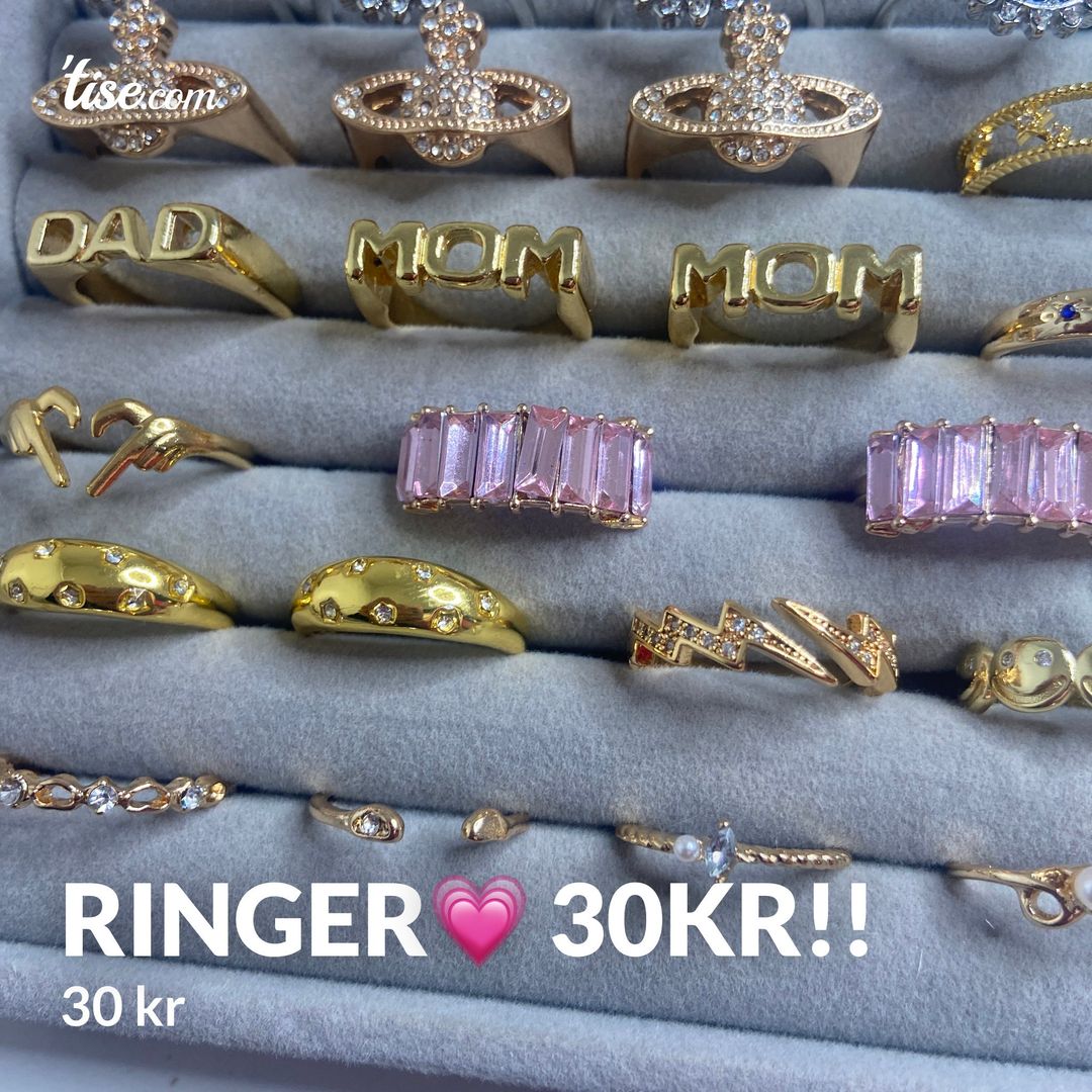 Ringer💗 30kr!!