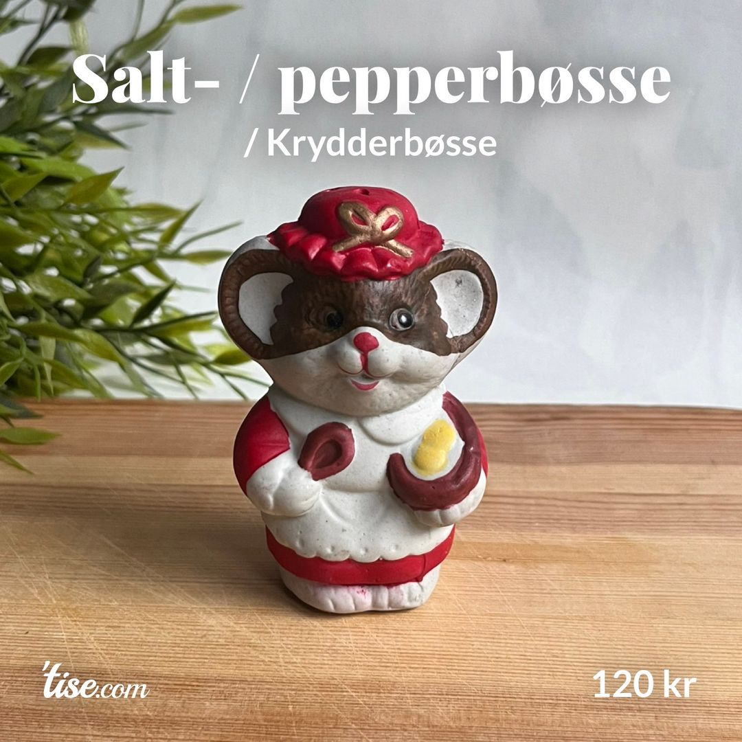 Salt- / pepperbøsse