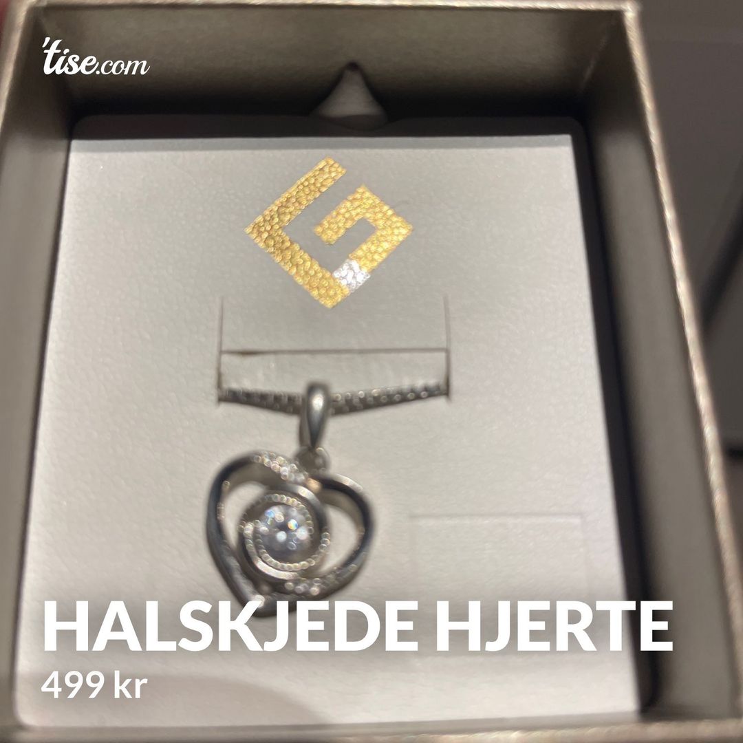 Halskjede hjerte