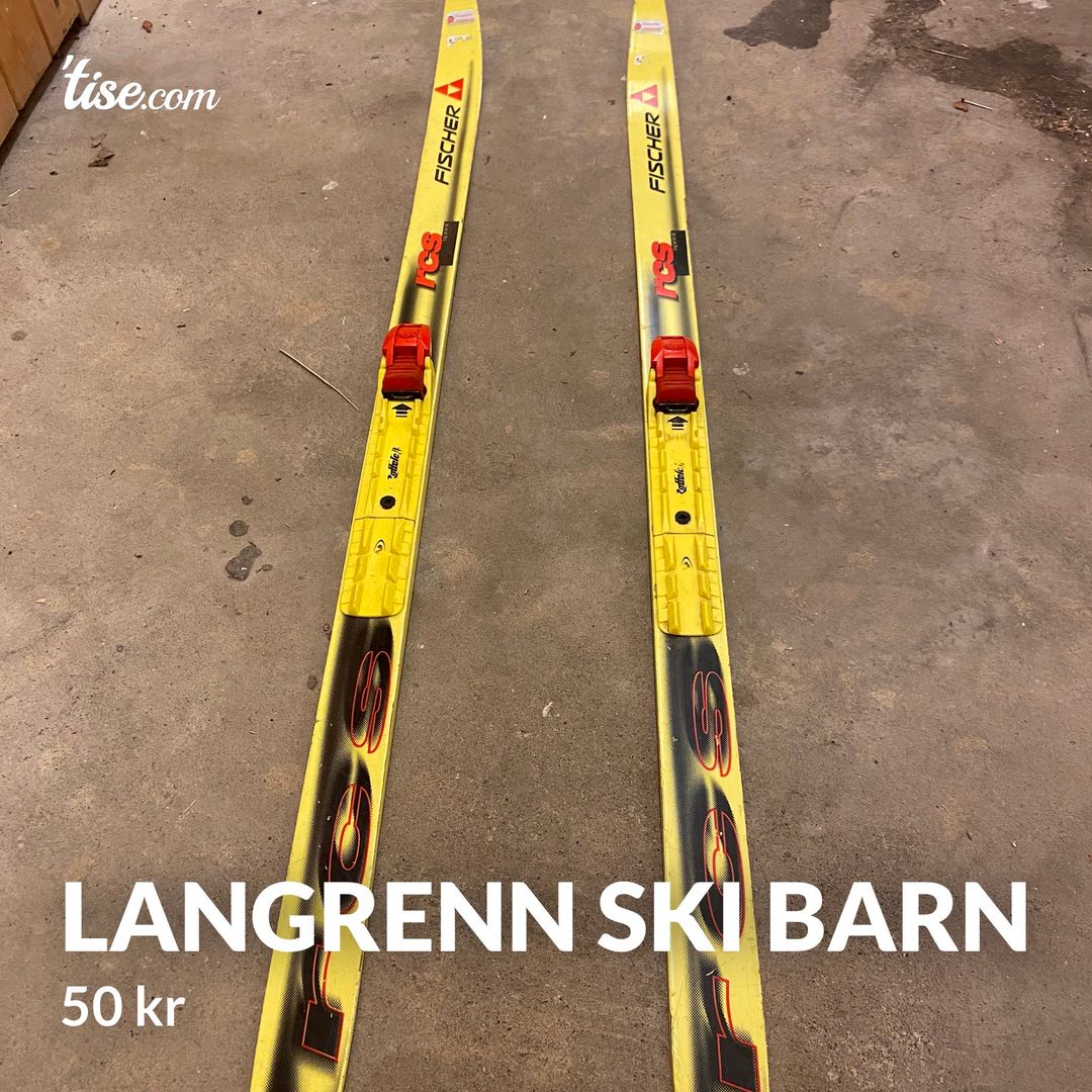 Langrenn ski barn