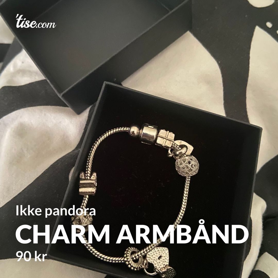 Charm armbånd