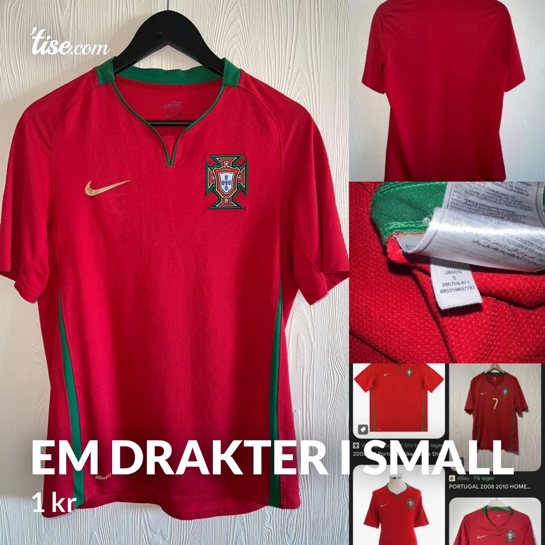 EM drakter i Small