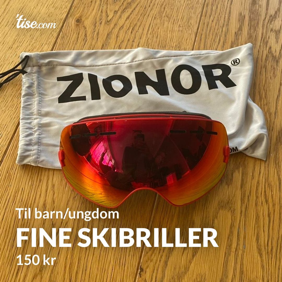 Fine skibriller