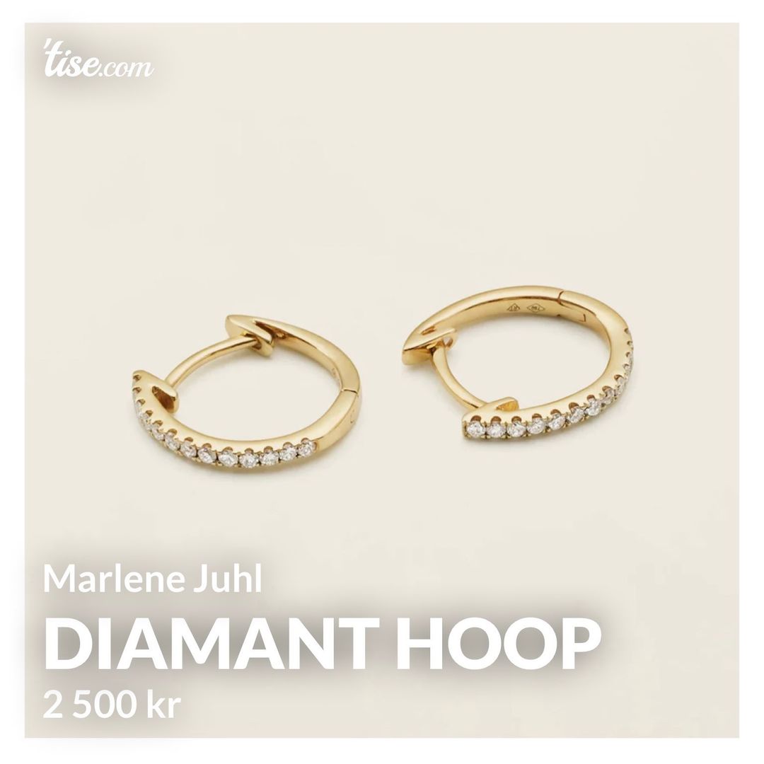 Diamant hoop