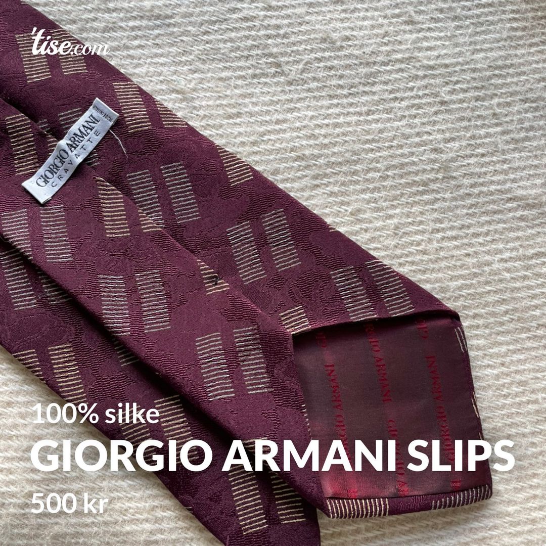 GIORGIO ARMANI SLIPS