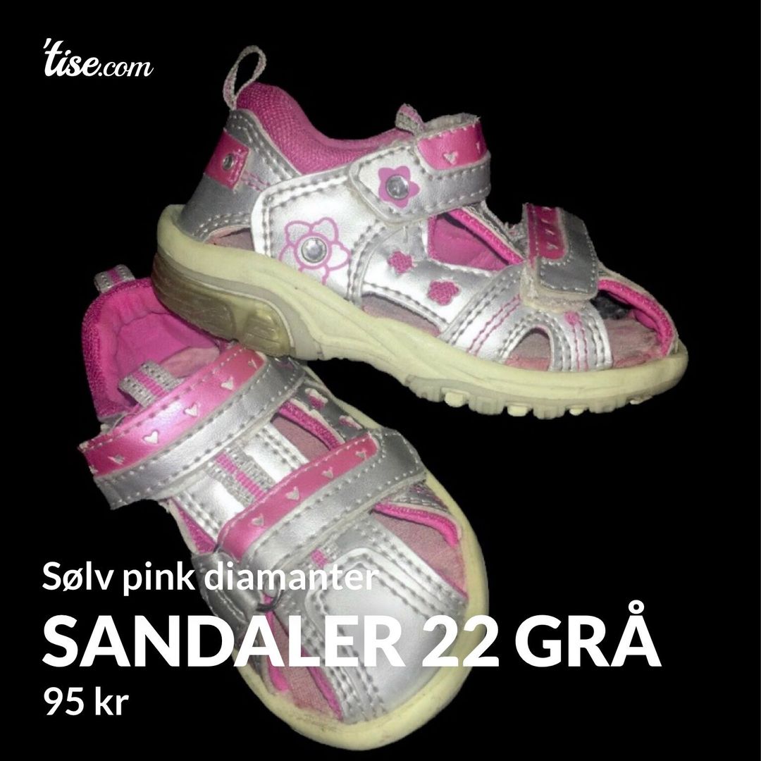 Sandaler 22 grå