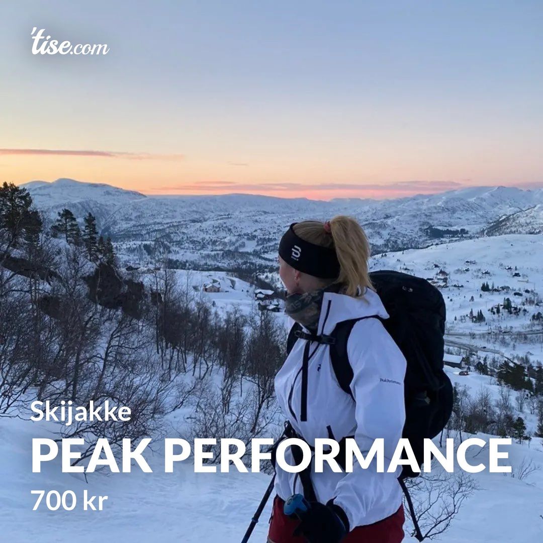 Peak Performance