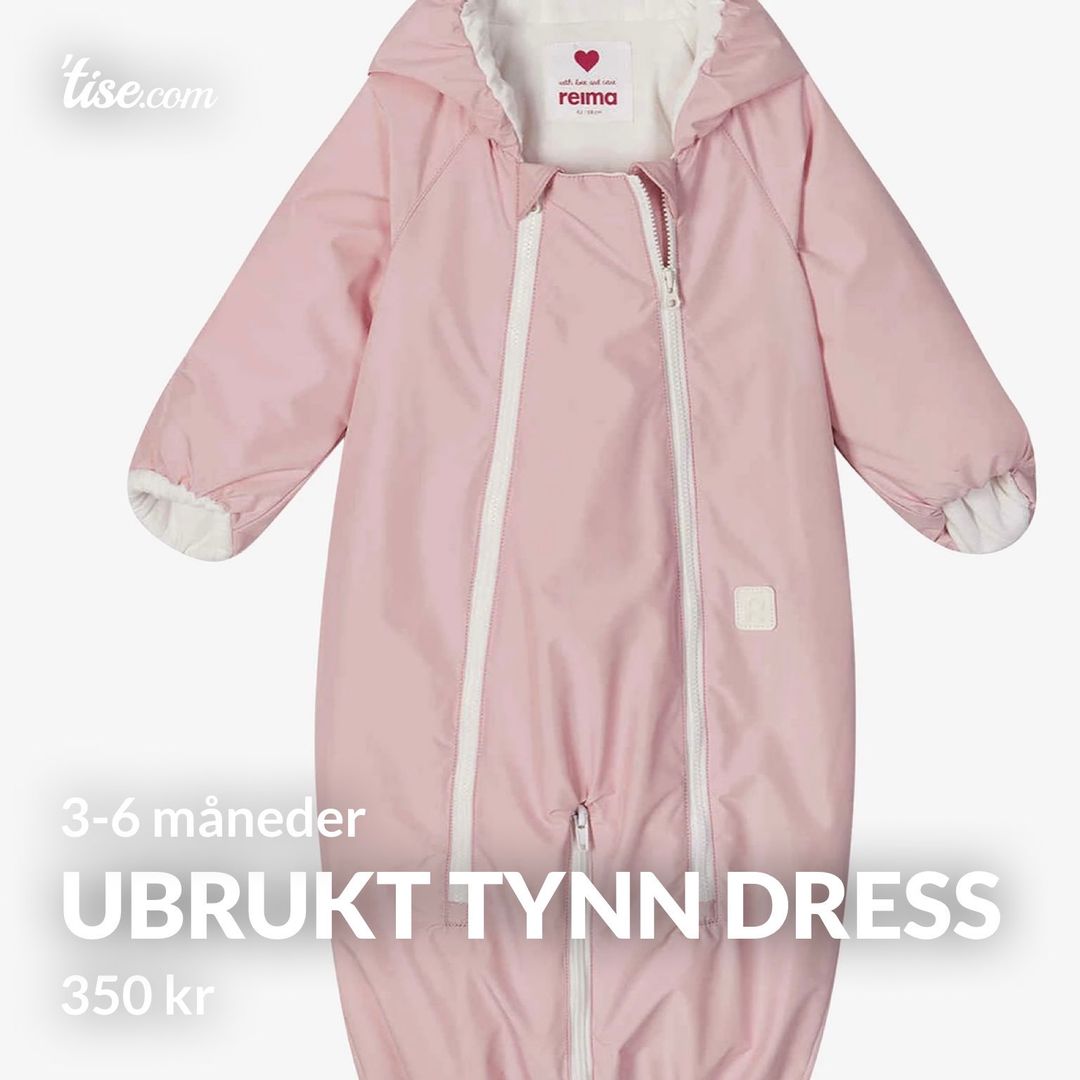 Ubrukt tynn dress