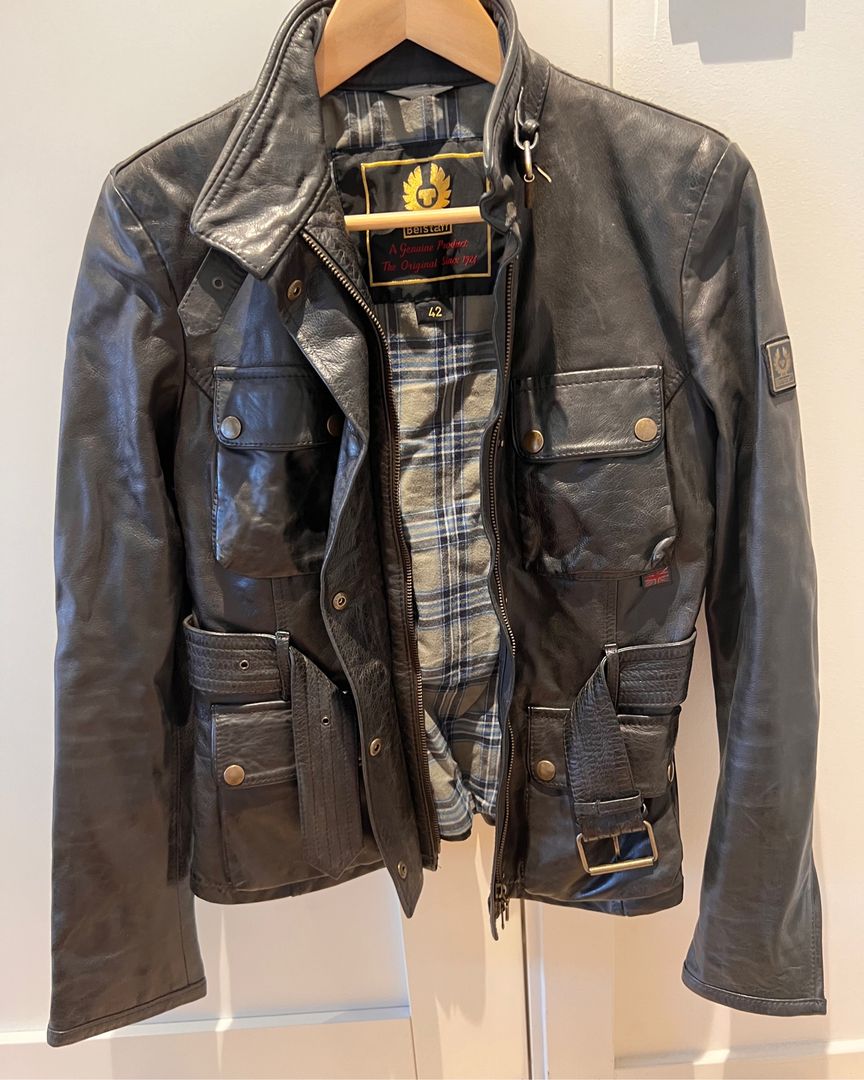 Belstaff skinnjakke