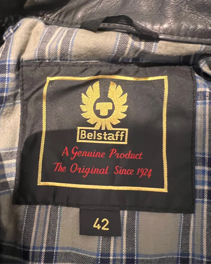 Belstaff skinnjakke