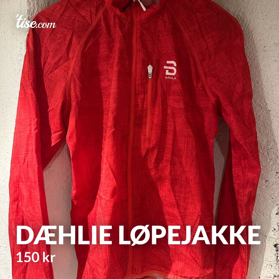 Dæhlie løpejakke