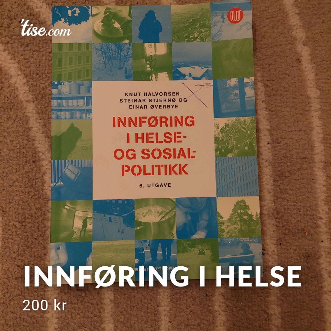 INNFØRING I HELSE