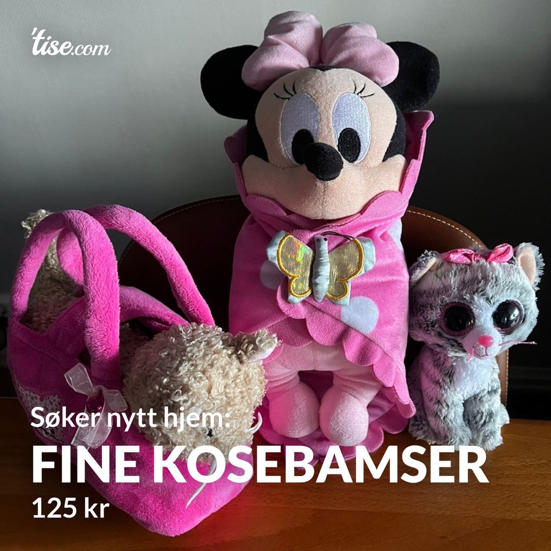 Fine kosebamser