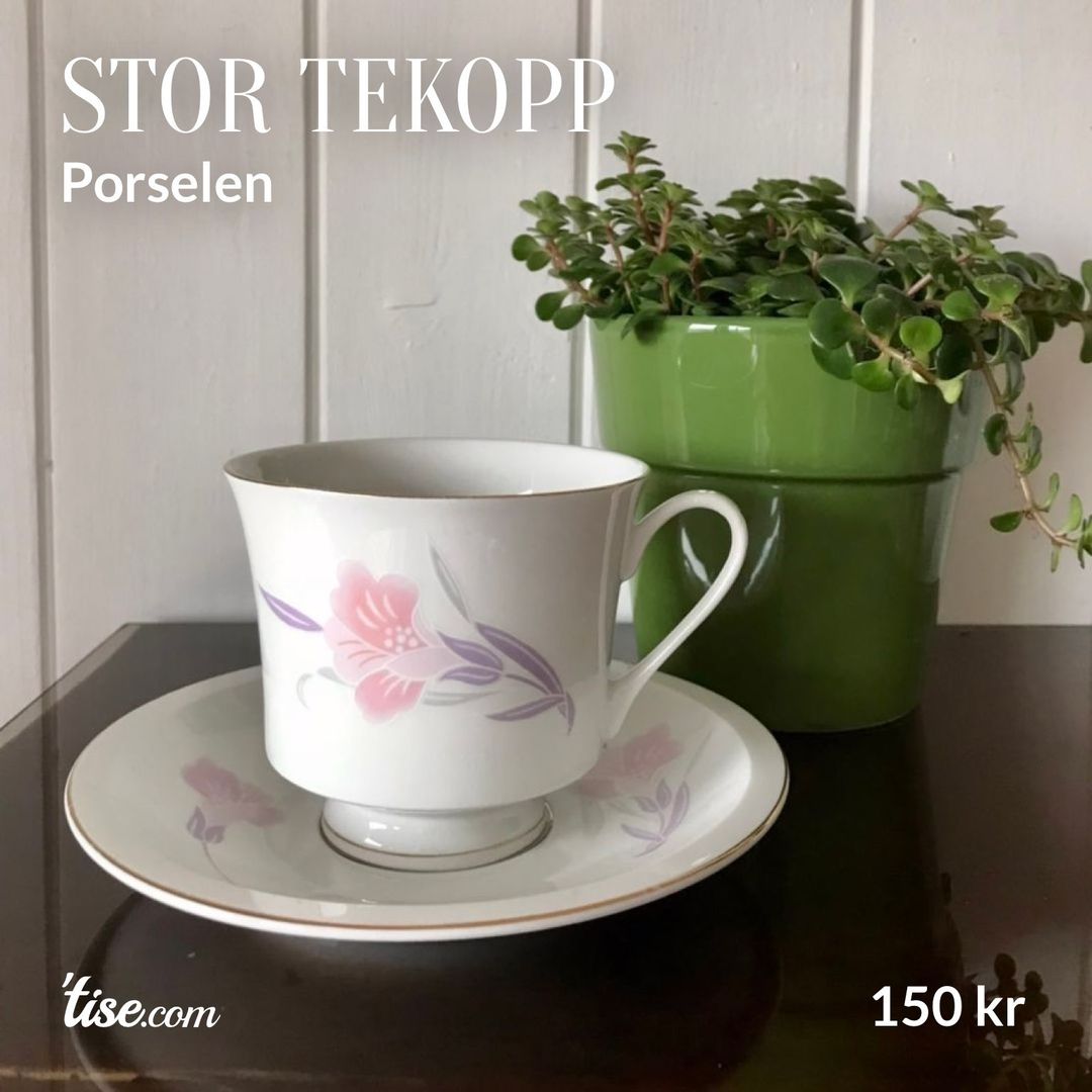 Stor tekopp