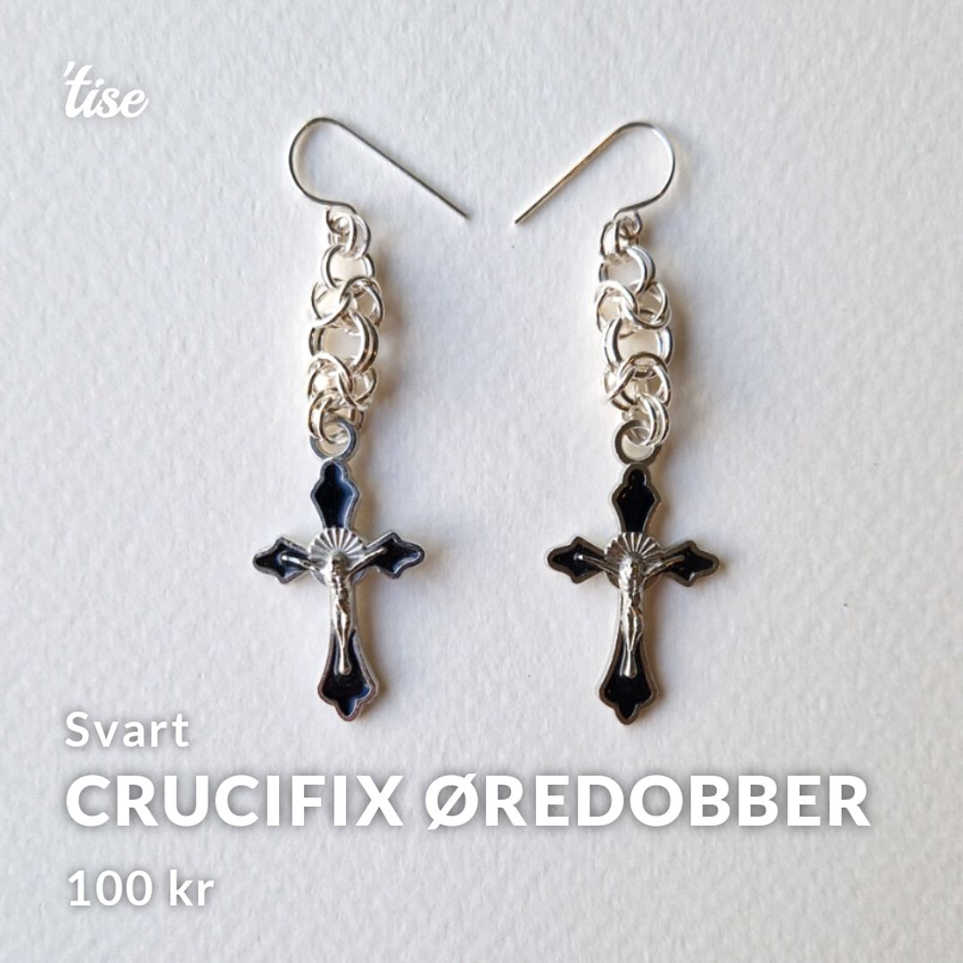 Crucifix Øredobber