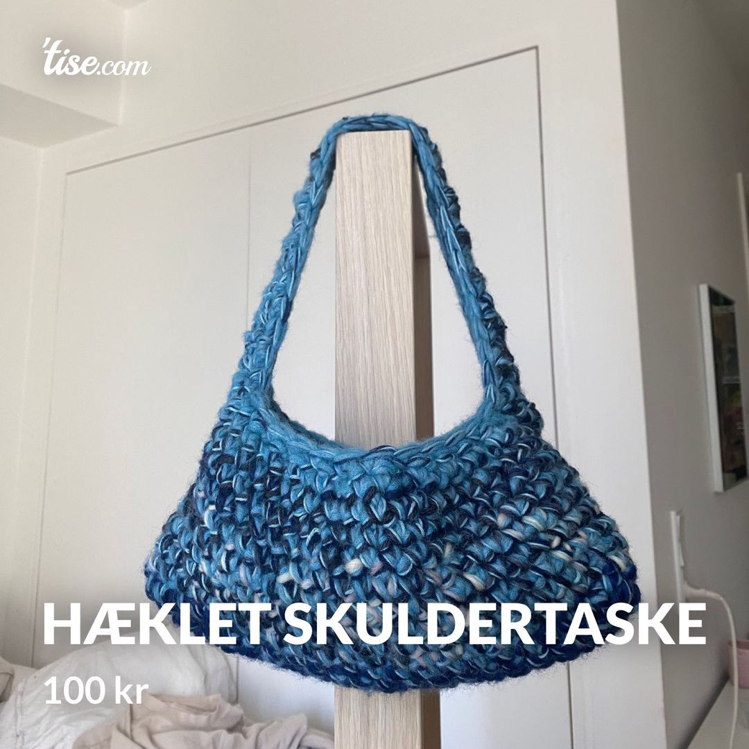 Hæklet skuldertaske